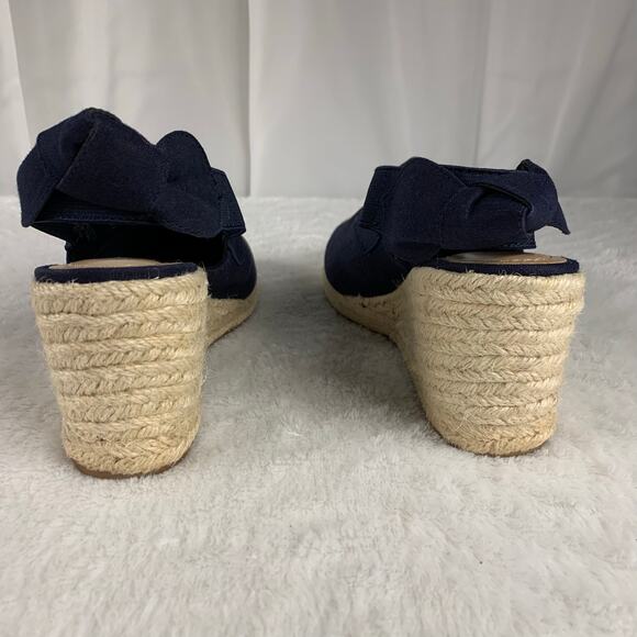 Lauren by Ralph Lauren Women's Helma Espadrilles Wedge Sandals Size 5.5 - Picture 4 of 8